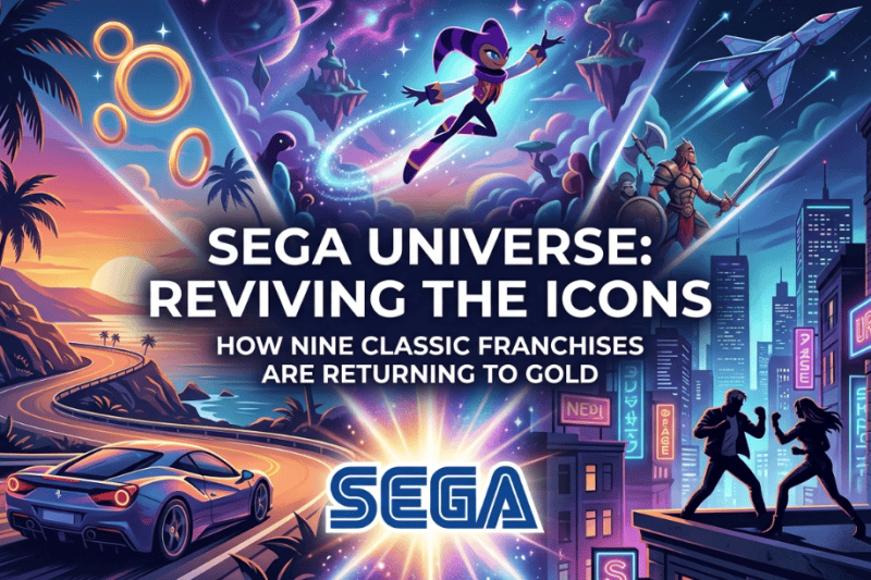 SEGA Universe Bangkit! Era Baru IP Legendaris Hadir Lewat Film Hingga Fashion