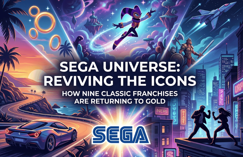 SEGA Universe Bangkit! Era Baru IP Legendaris Hadir Lewat Film Hingga Fashion