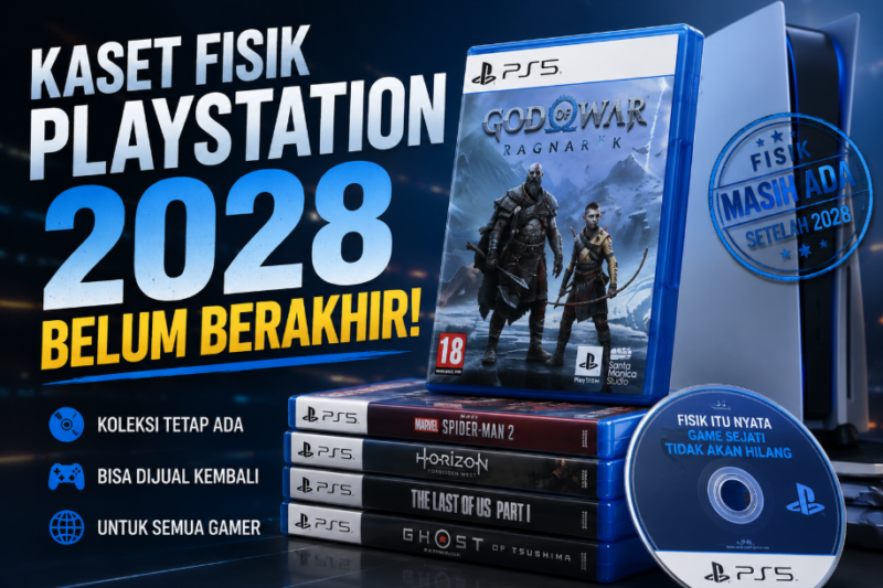 Game Fisik PlayStation Belum Tamat: Ini Strategi Sony Menghadapi Era Konsol Baru