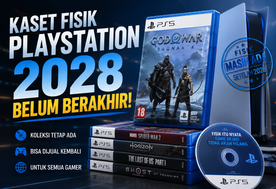 Game Fisik PlayStation Belum Tamat